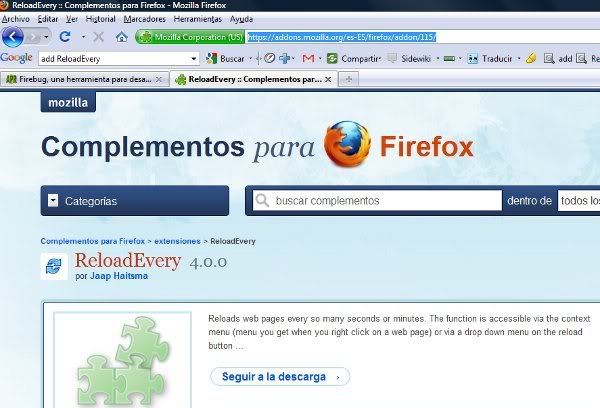 complemento firefox