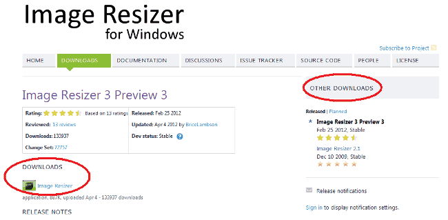 download image resizer for windows